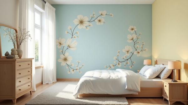 Des idées de papier peint pour une chambre de fille élégante