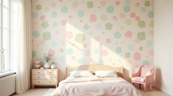 Les tendances de papiers peints pour une chambre tendance de fille